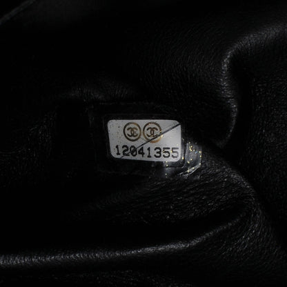 Chanel Quilted Leather 2.55 Reissue 227 Striped Black Flap 6 of 7