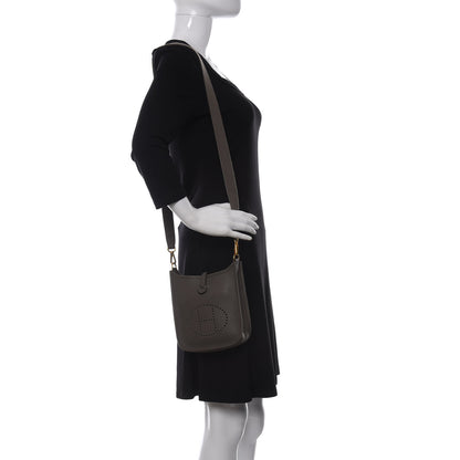 Hermes Taurillon Clemence Evelyne TPM Etain 2 of 9