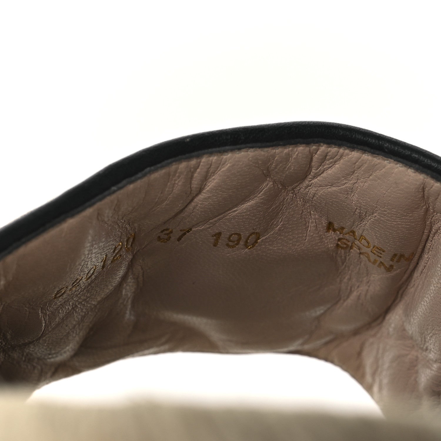 Gucci Monogram Matelasse GG Marmont Espadrille 20mm Slide Sandals 37.5 Beige Ebony Black 10 of 14