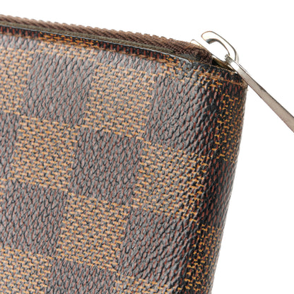Louis Vuitton Damier Ebene Zippy Wallet 11 of 14