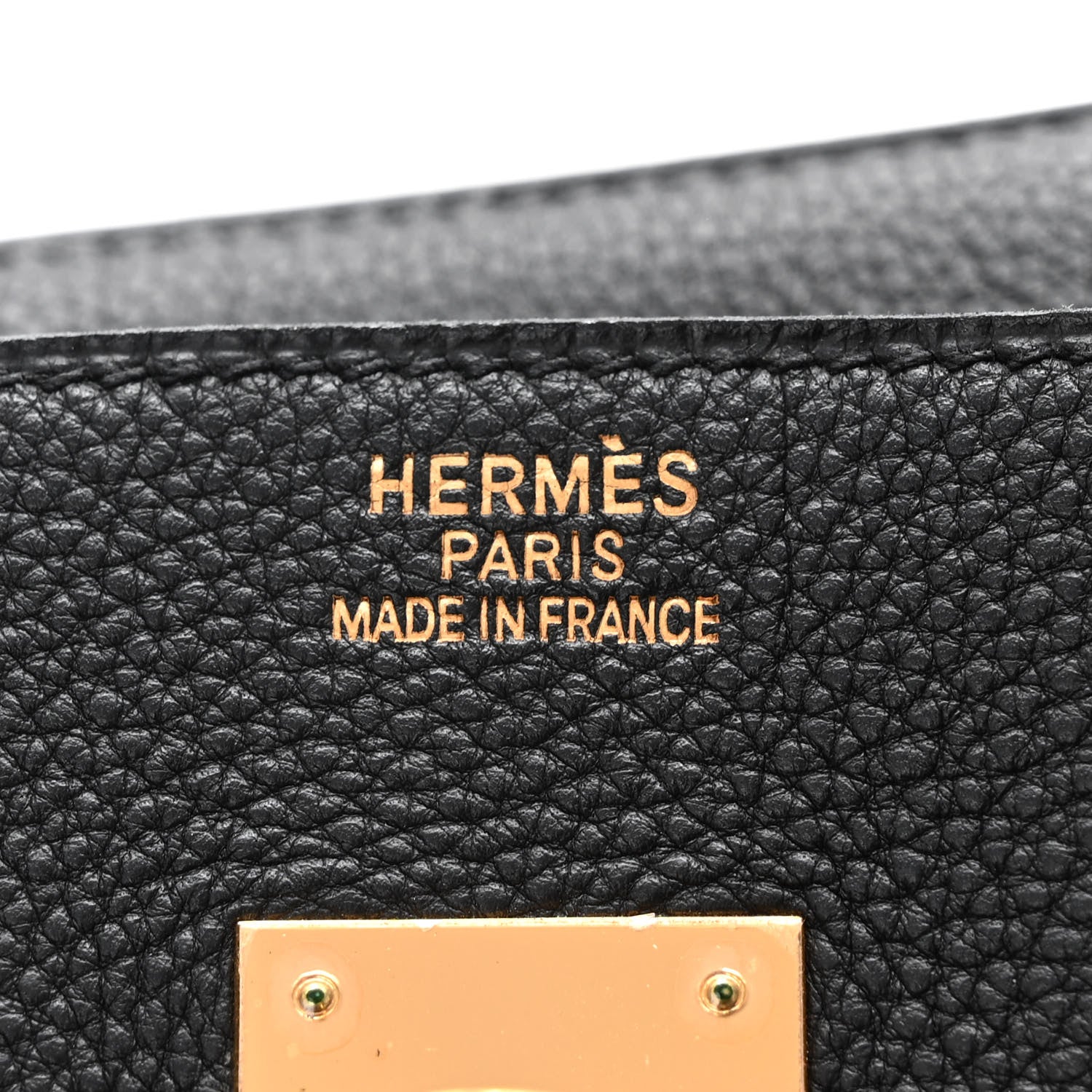 Hermes Togo Birkin 35 Black 6 of 10