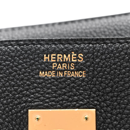 Hermes Togo Birkin 35 Black 6 of 10