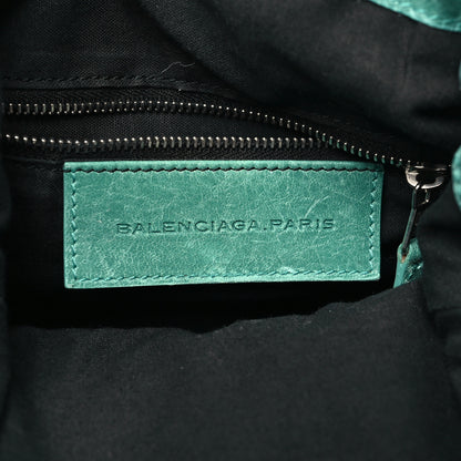 Balenciaga Agneau Giant 12 Silver Hardware Mini Pompon Sauge 7 of 12