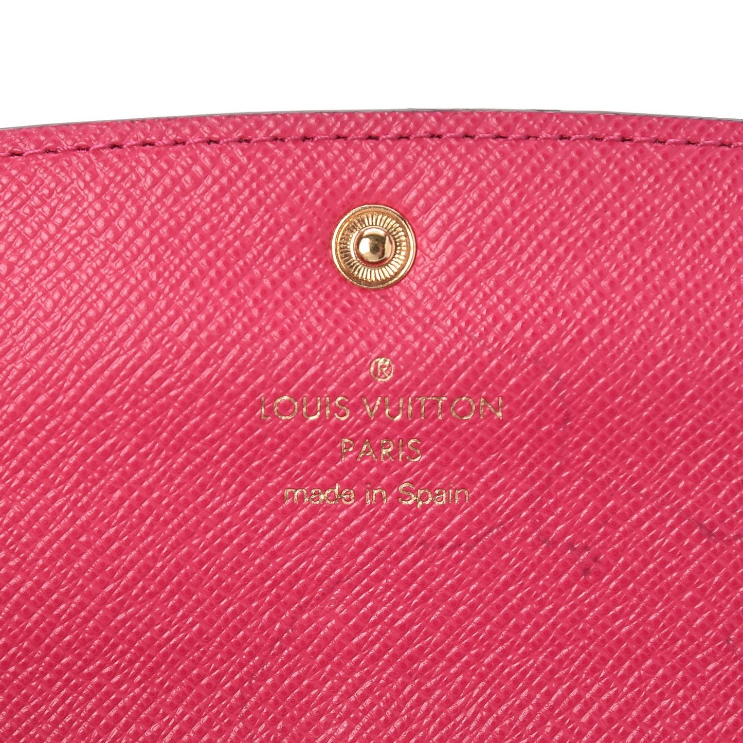 Monogram Emilie Wallet Hot Pink