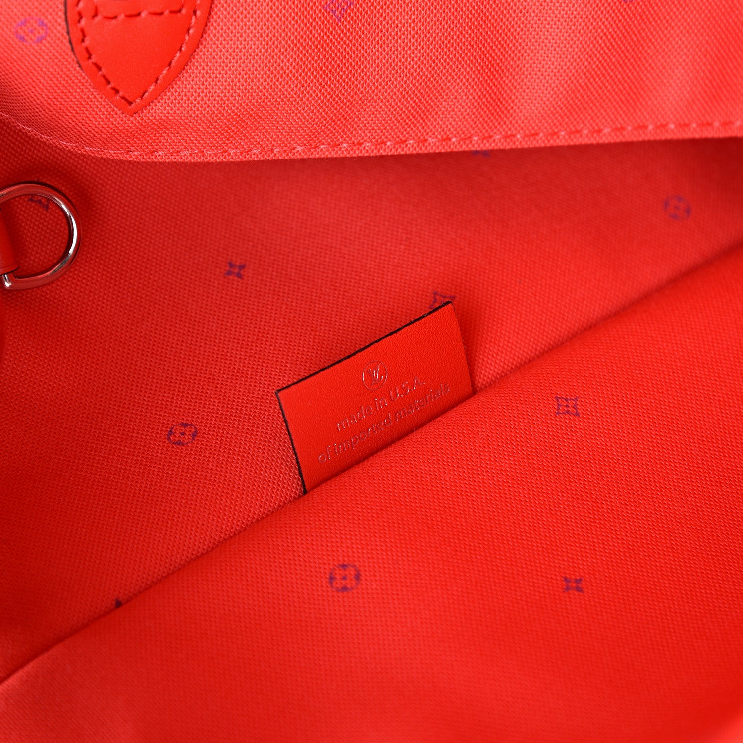 Louis Vuitton Monogram Escale Neverfull MM Rouge 7 of 12