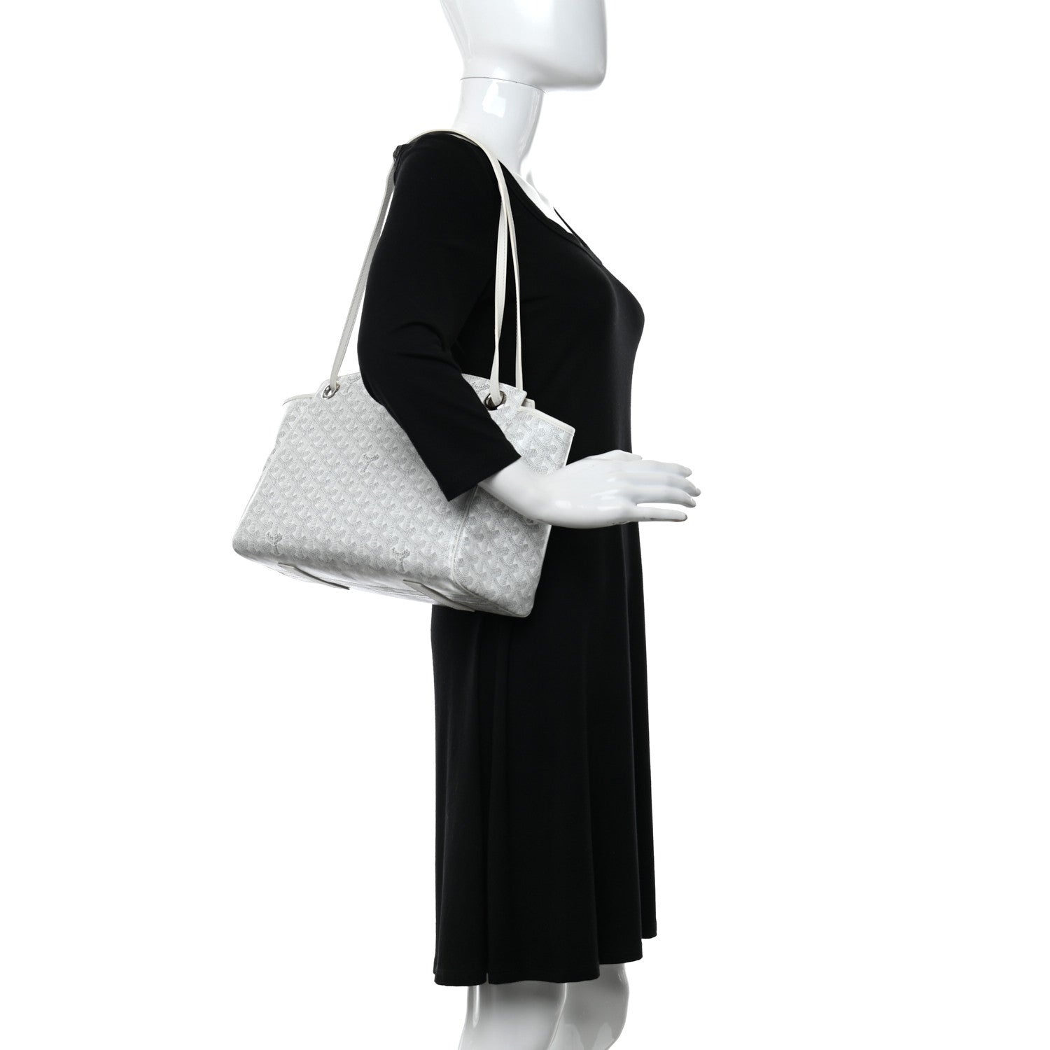 Goyard Goyardine Rouette PM White 2 of 9
