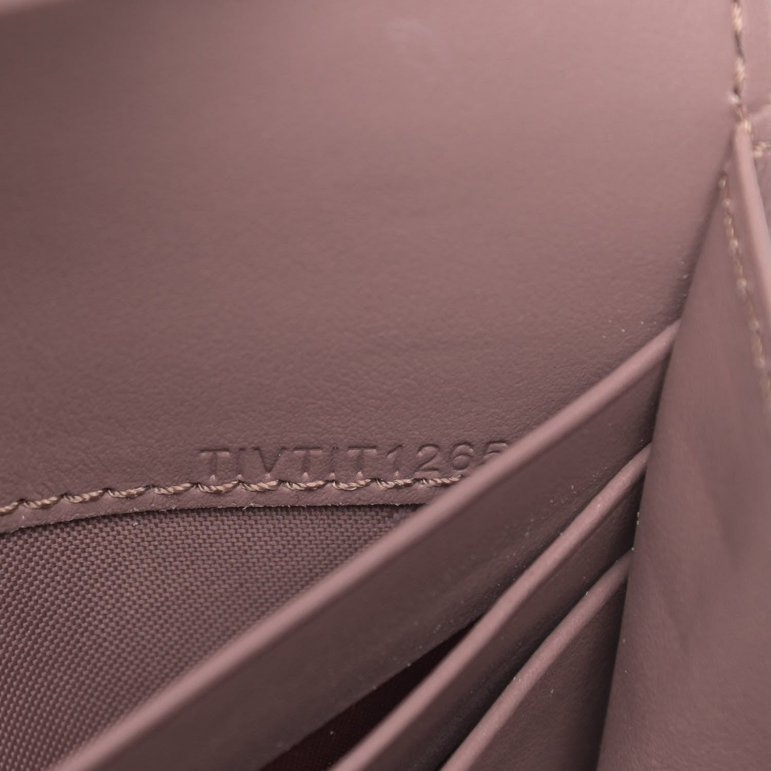 Burberry Haymarket Check Henley Wallet On Chain Dusty Pink 8 of 10