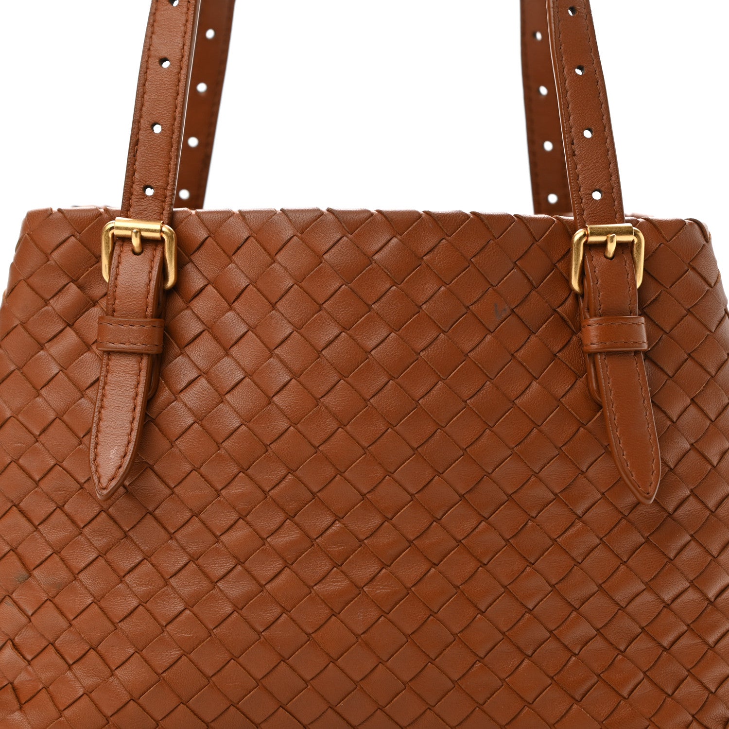 Bottega Veneta Nappa Intrecciato Seamless Tote Dark Calvados 8 of 17