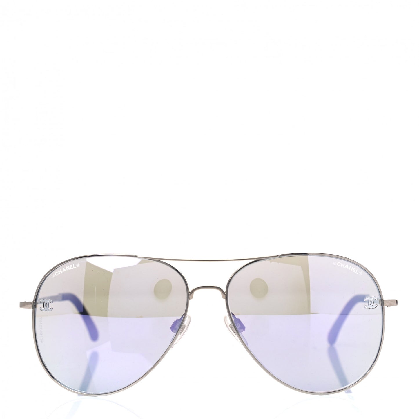 Polarized CC Aviator Sunglasses 4189-T-Q Purple