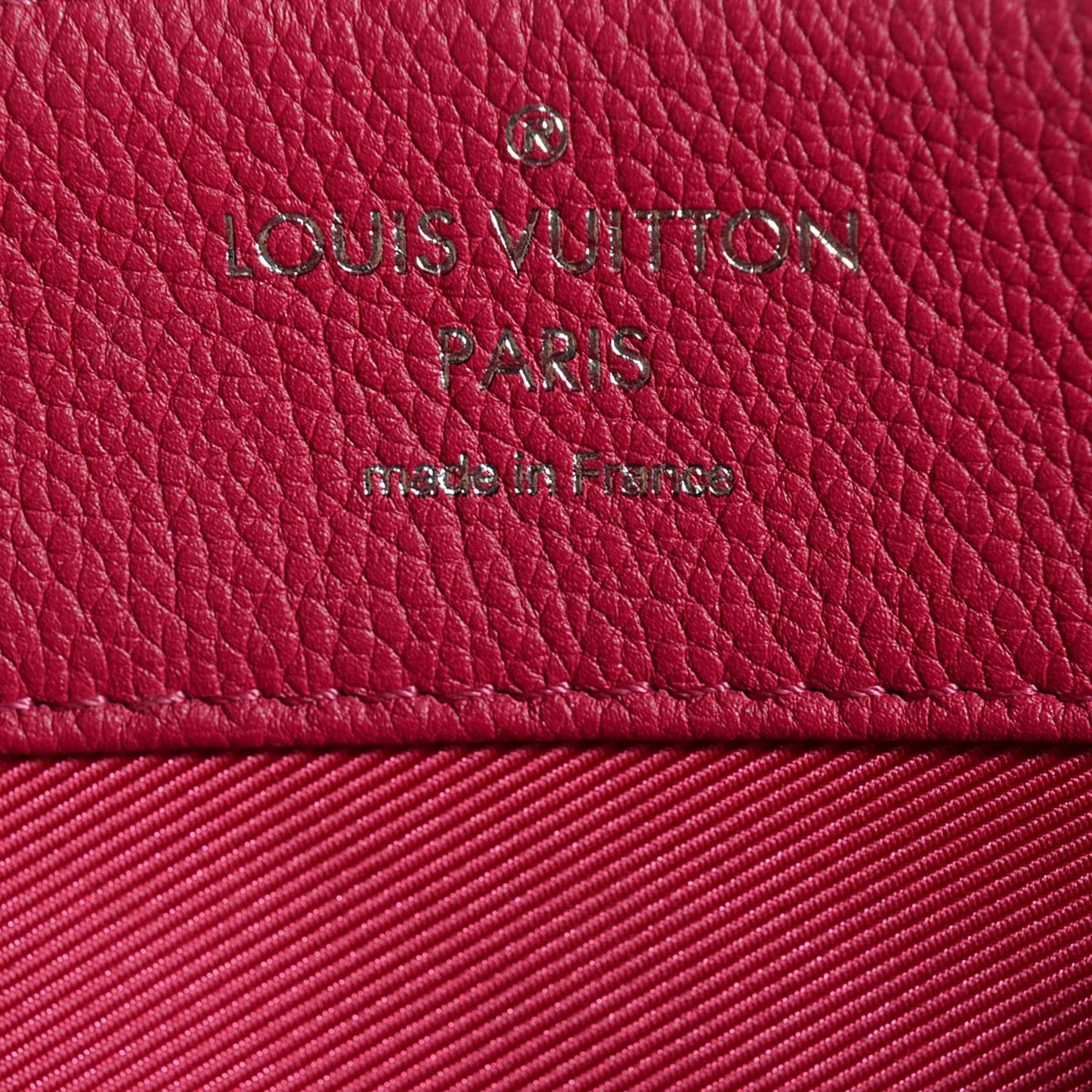 Calfskin Lockme II Top Handle Dahlia
