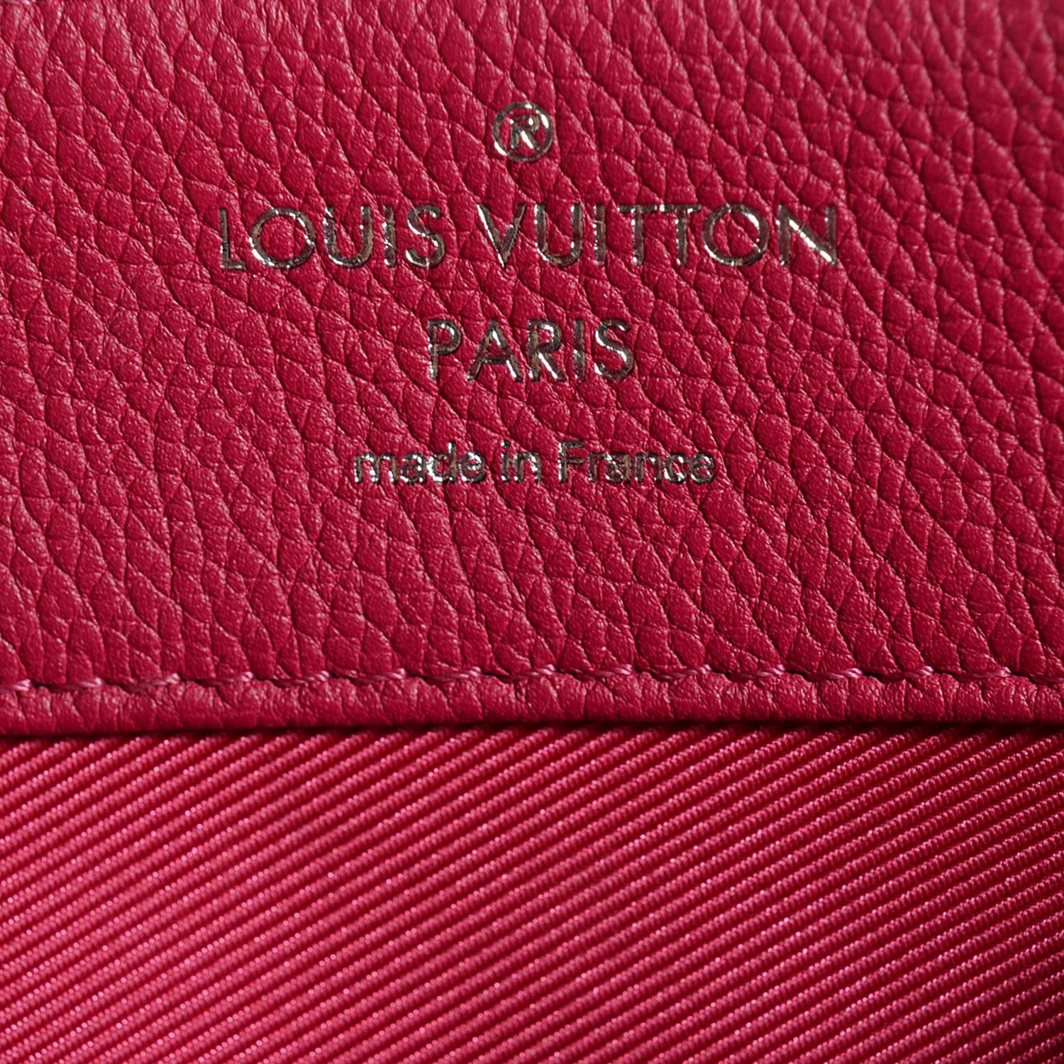 Louis Vuitton Calfskin Lockme II Top Handle Dahlia 6 of 7
