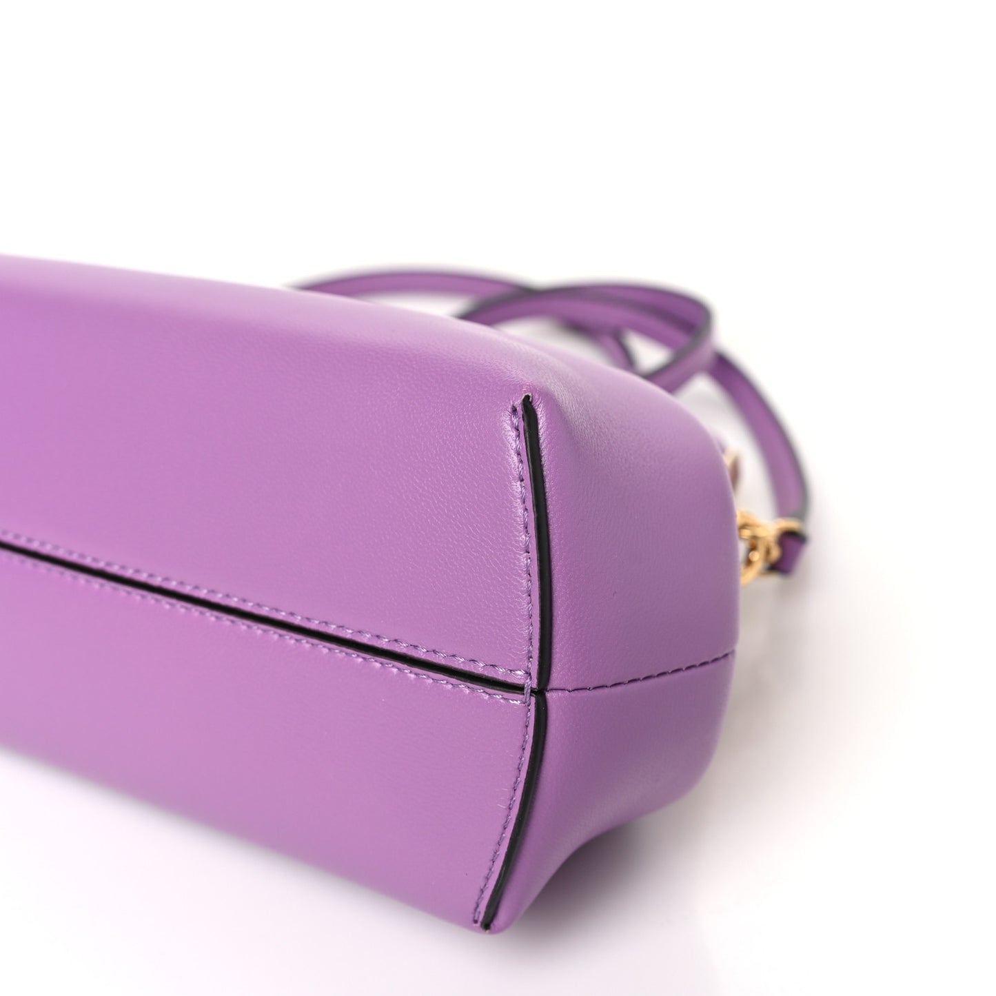 Shiny Nappa Small Fendi First Agapanto