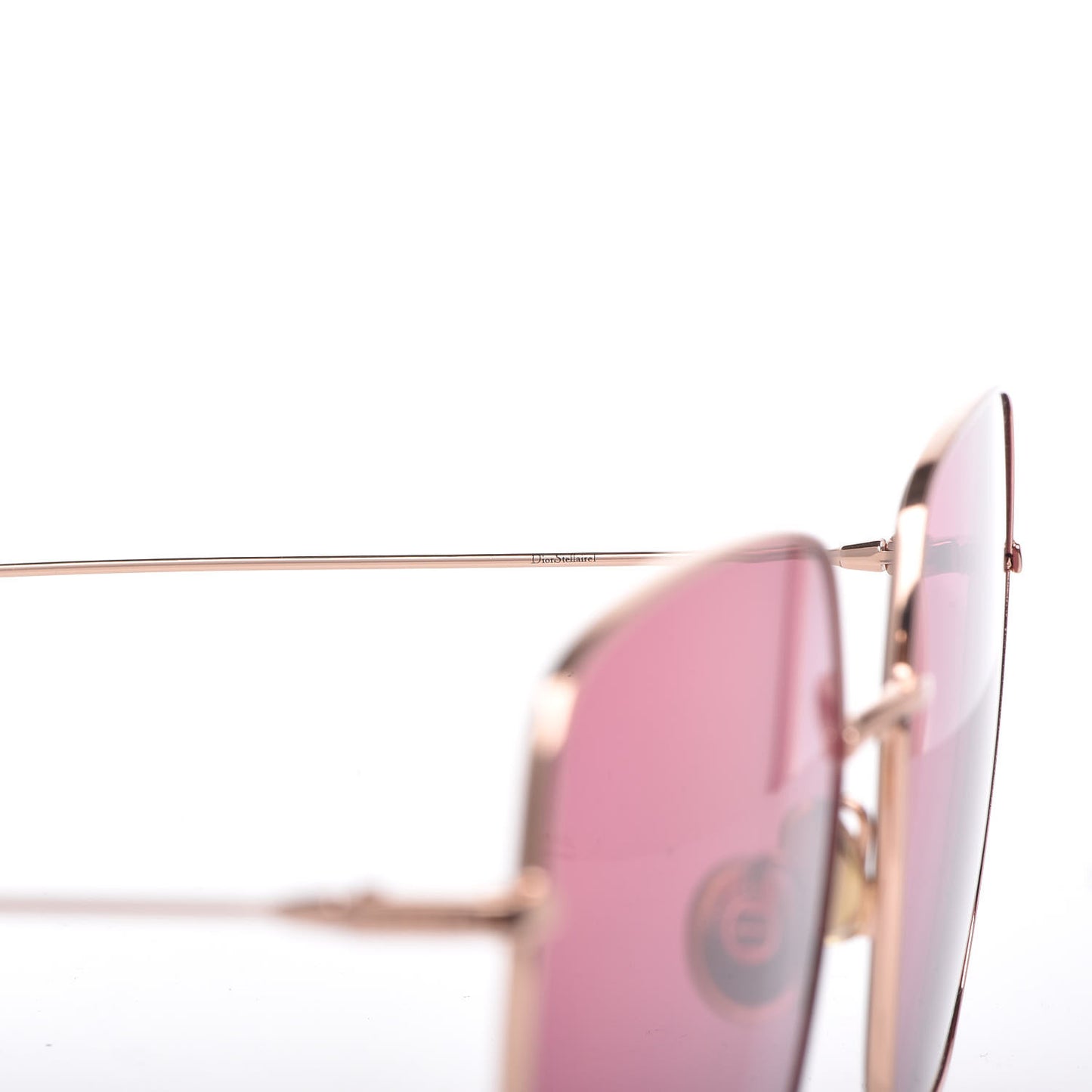 Metal DiorStellaire 1 Sunglasses Gold
