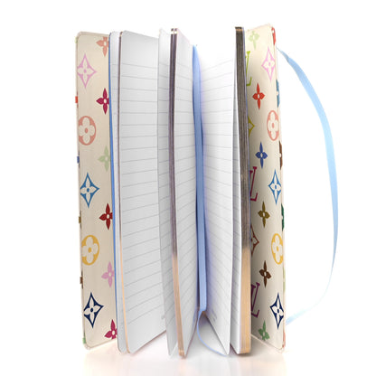 Louis Vuitton LV x TM Monogram Multicolor Jane Notebook MM  White 5 of 7
