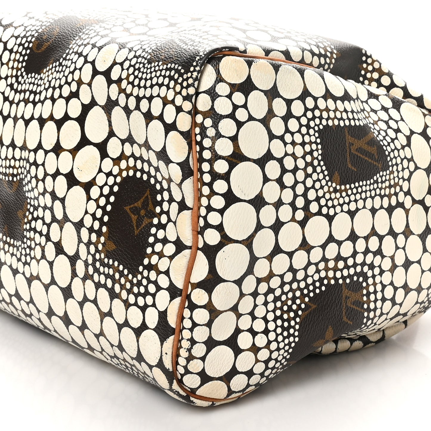 Monogram Kusama Town Speedy 30 White
