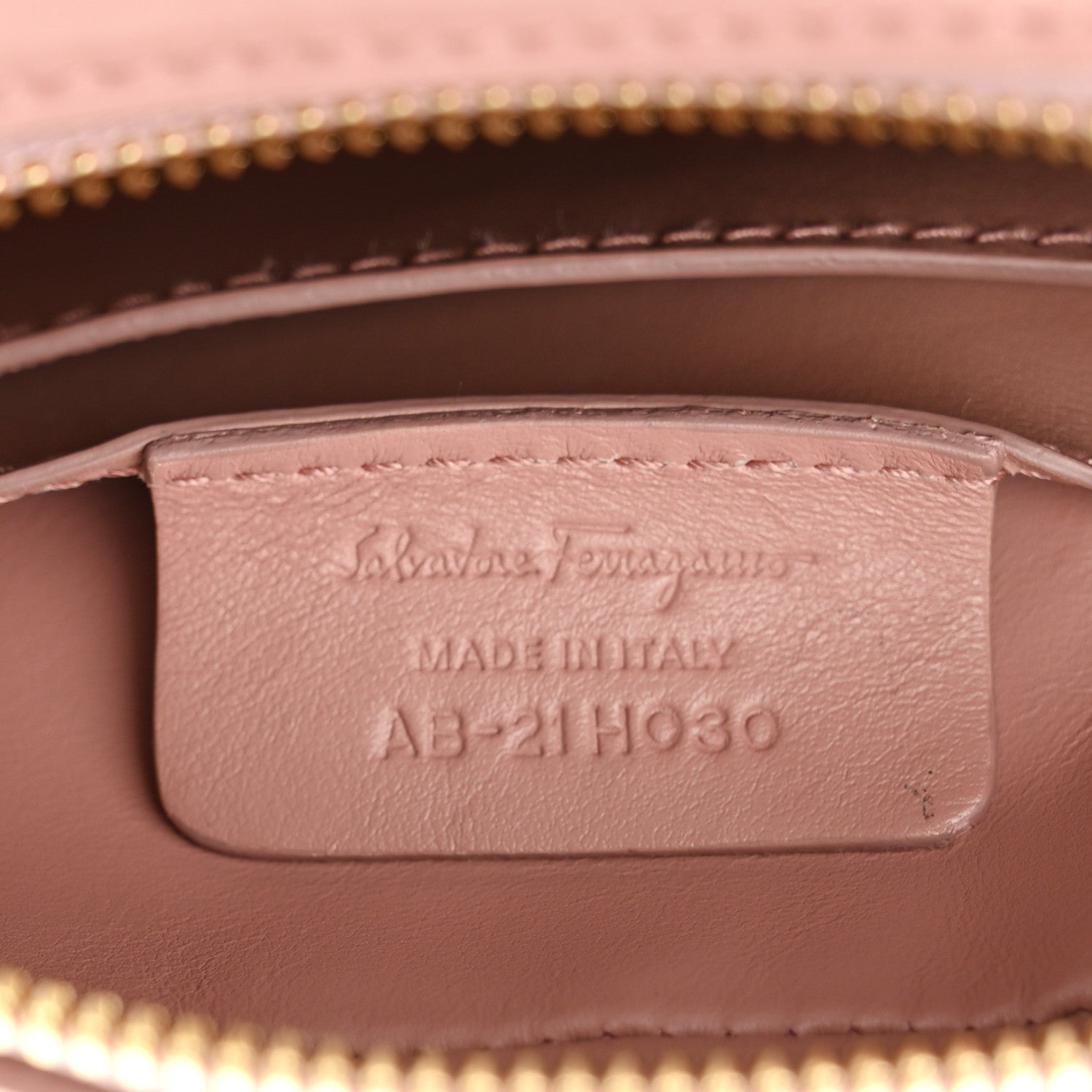 Salvatore Ferragamo Calfskin Vela Camera Crossbody Bag Antique Rose 7 of 9