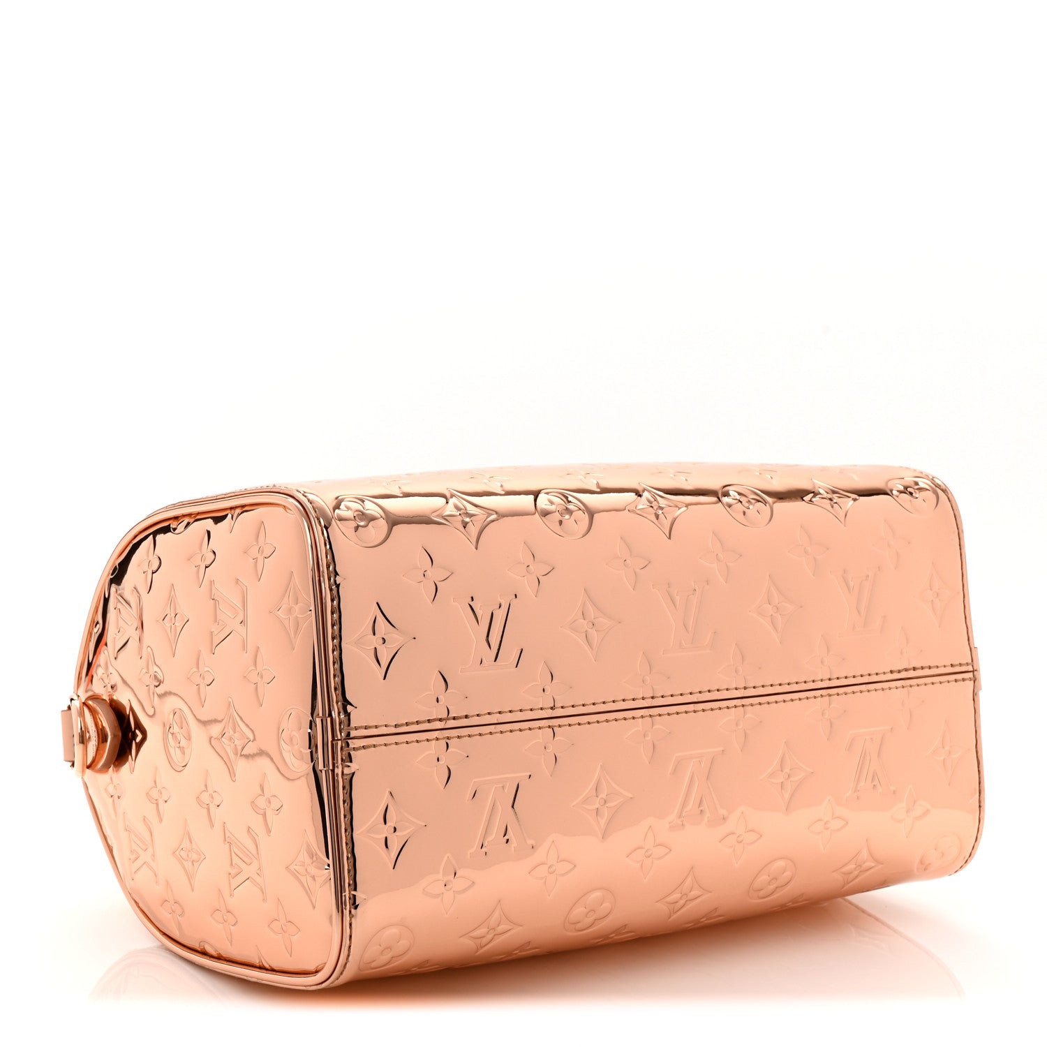 Louis Vuitton Monogram Miroir Speedy Bandouliere 25 Copper 4 of 9