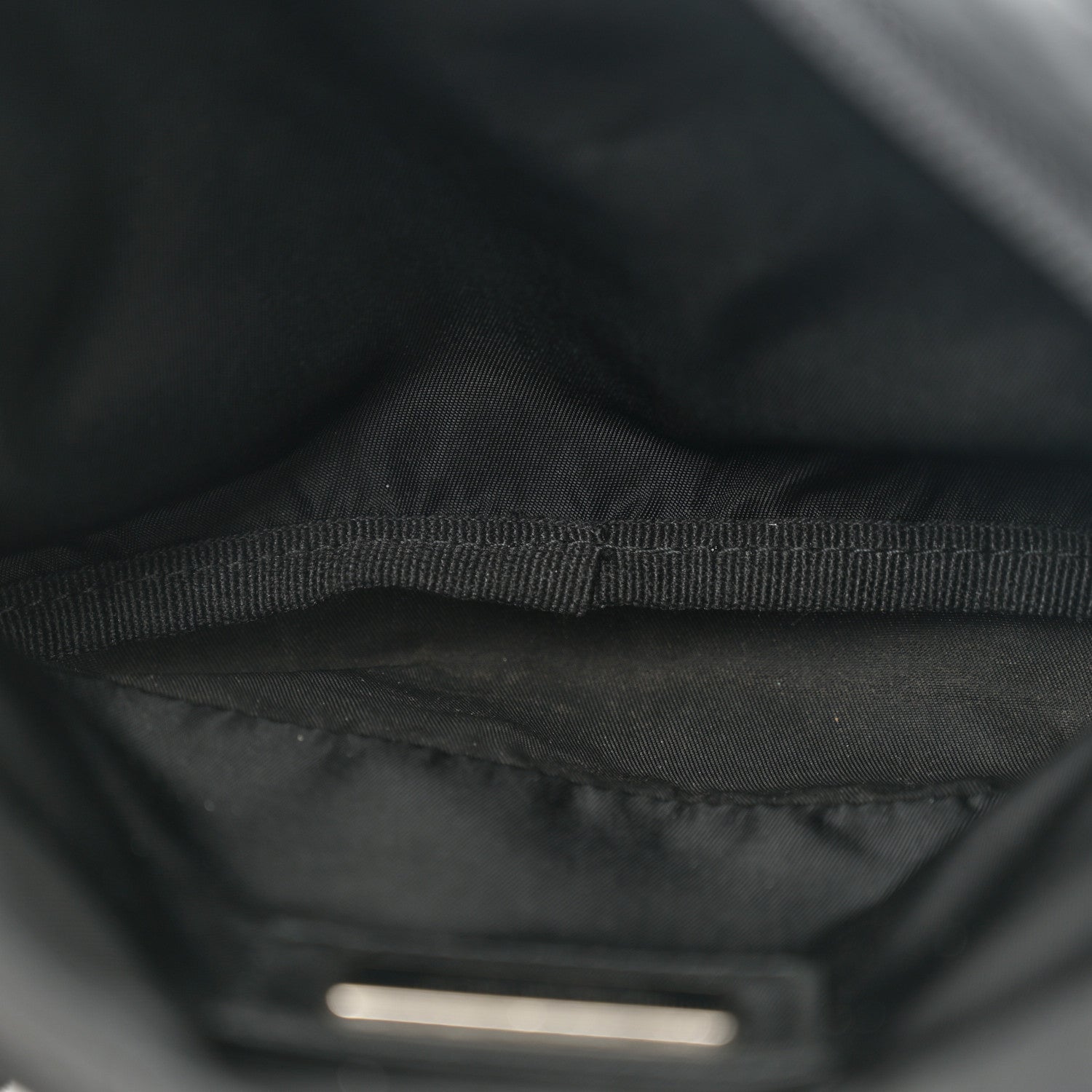 Prada Tessuto Nylon Belt Bag Black 5 of 9