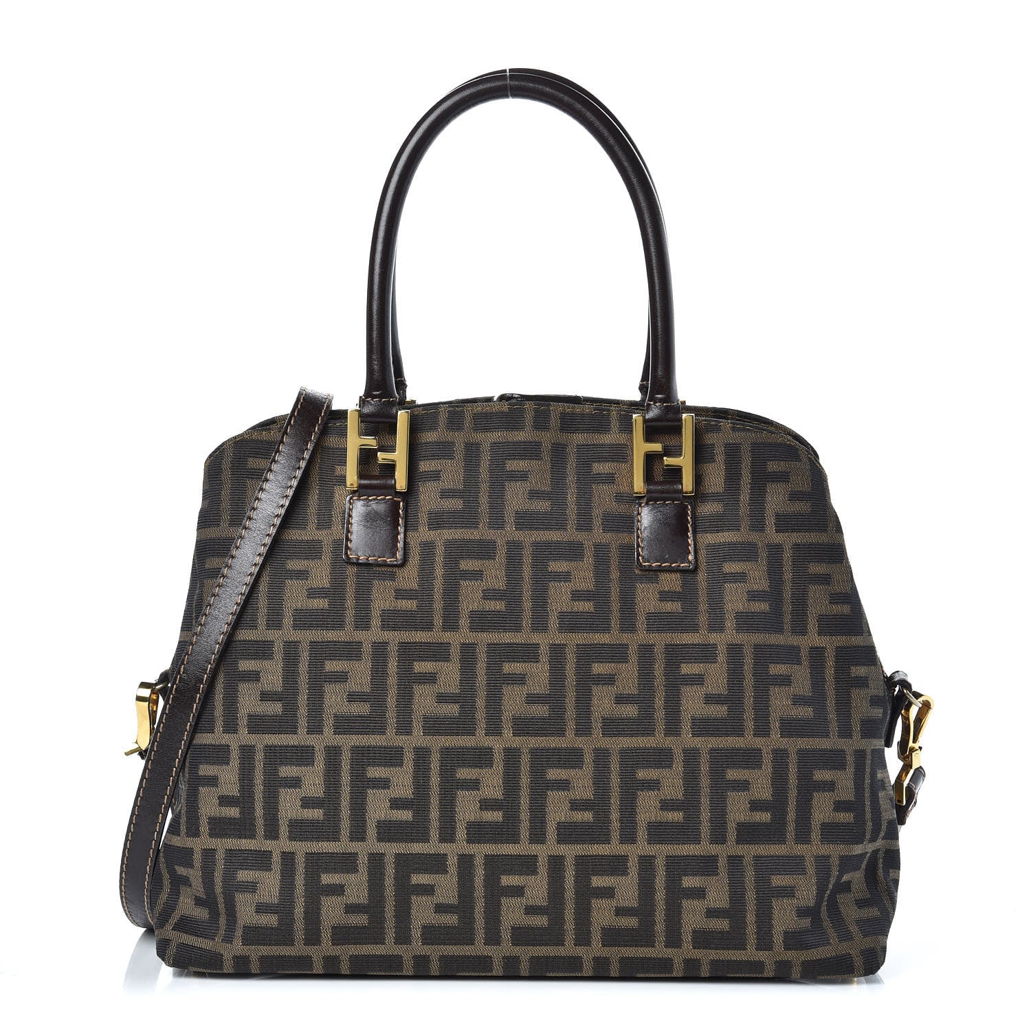 Fendi Zucca Tote Tobacco 1 of 15