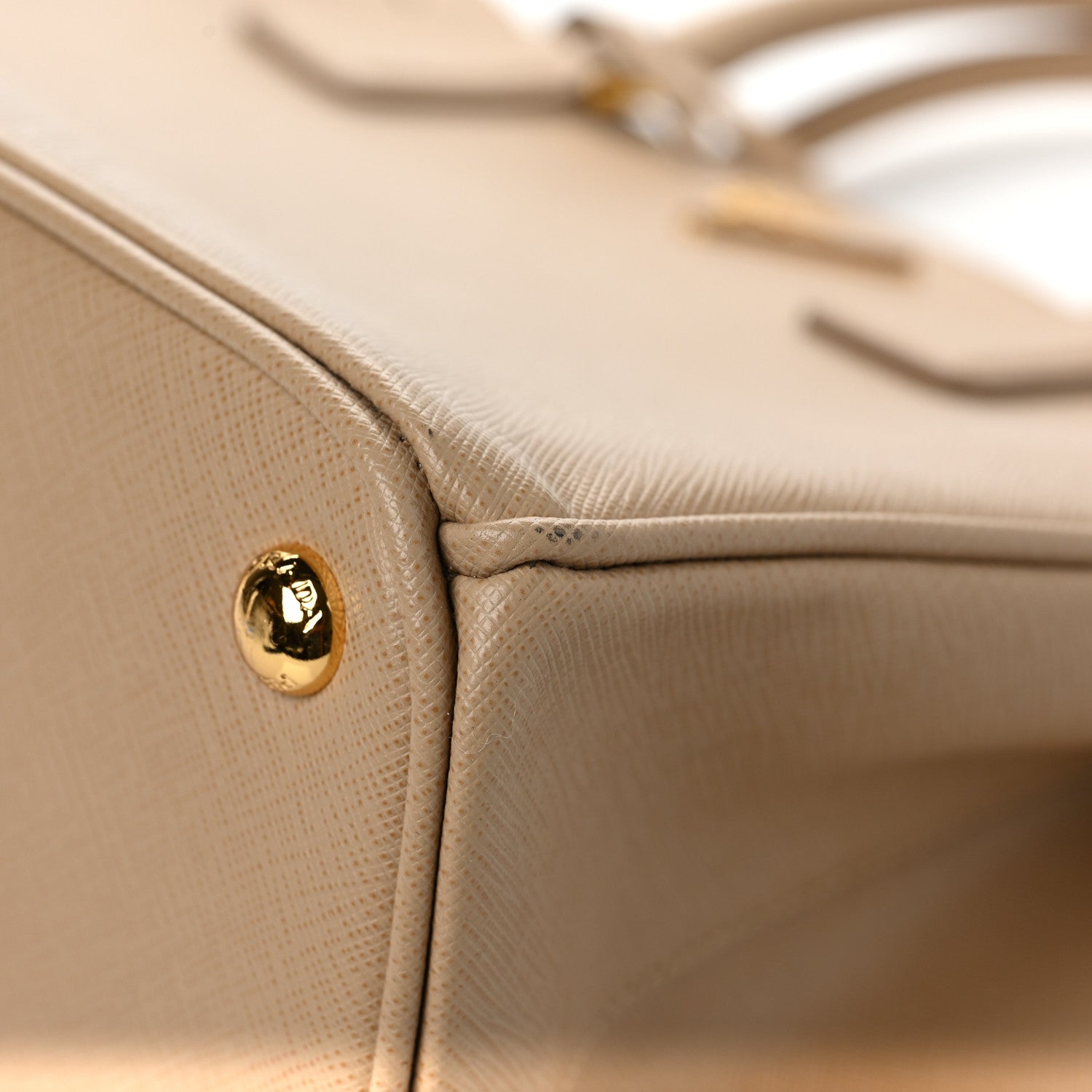 Prada Saffiano Medium Galleria Double Zip Tote Sabbia 12 of 12