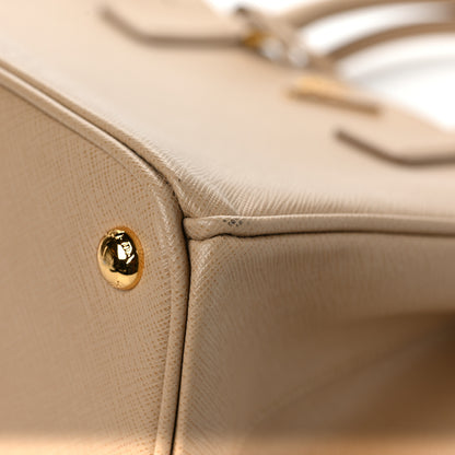 Prada Saffiano Medium Galleria Double Zip Tote Sabbia 12 of 12