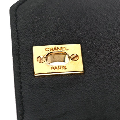 Chanel Shiny Crocodile Flap Black 7 of 13