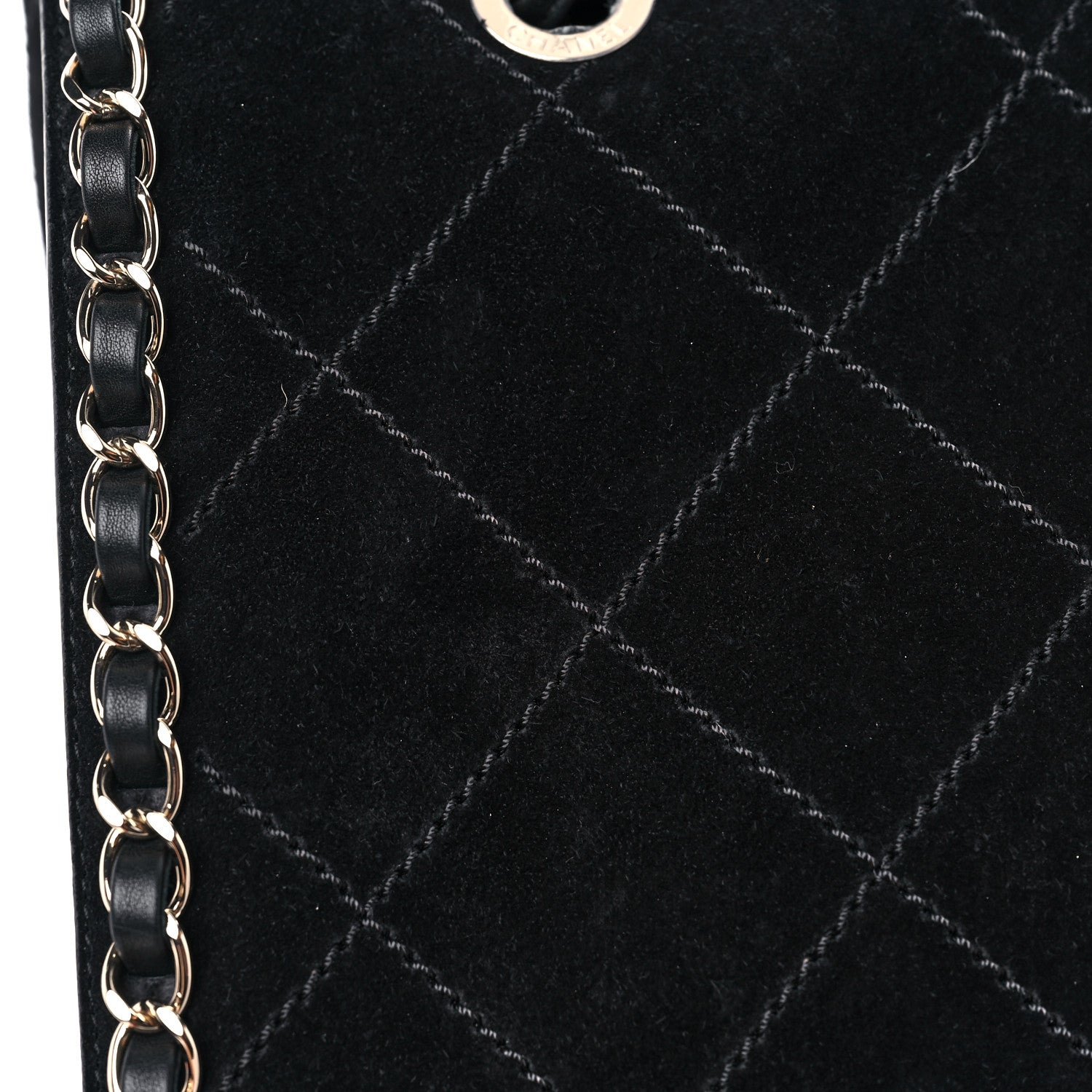 Chanel x Pharrell Williams Suede Lambskin XXL Flap Bag Black 15 of 15