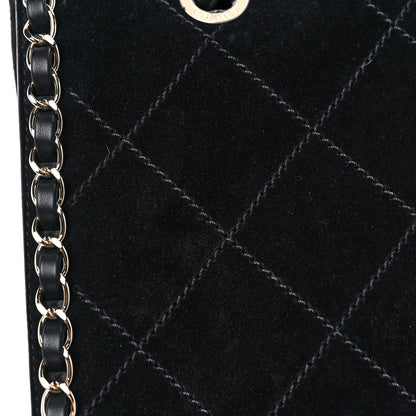Chanel x Pharrell Williams Suede Lambskin XXL Flap Bag Black 15 of 15