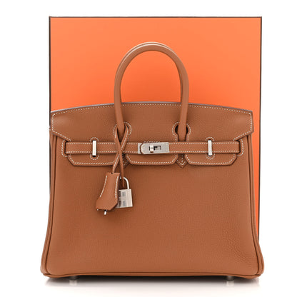 Hermes Togo Birkin 25 Gold 11 of 11