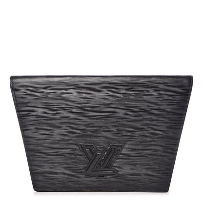 Louis Vuitton Epi Pochette Trapeze Black 1 of 14