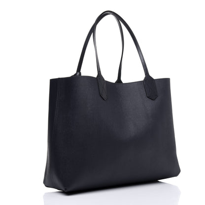Gucci GG Supreme Monogram Blooms Medium Reversible Tote Beige Blue Navy 5 of 19
