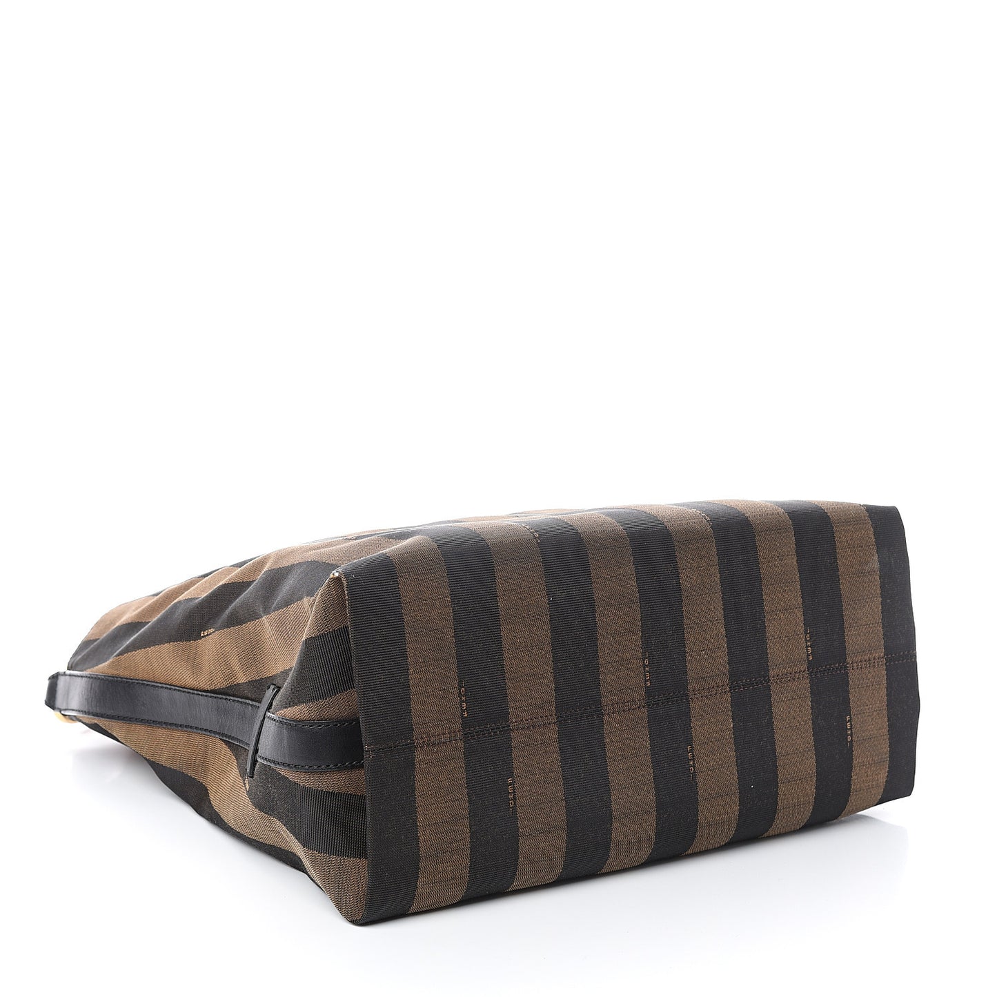 Pequin Cuoio Vegetale Large Hobo Tobacco Rosso Black