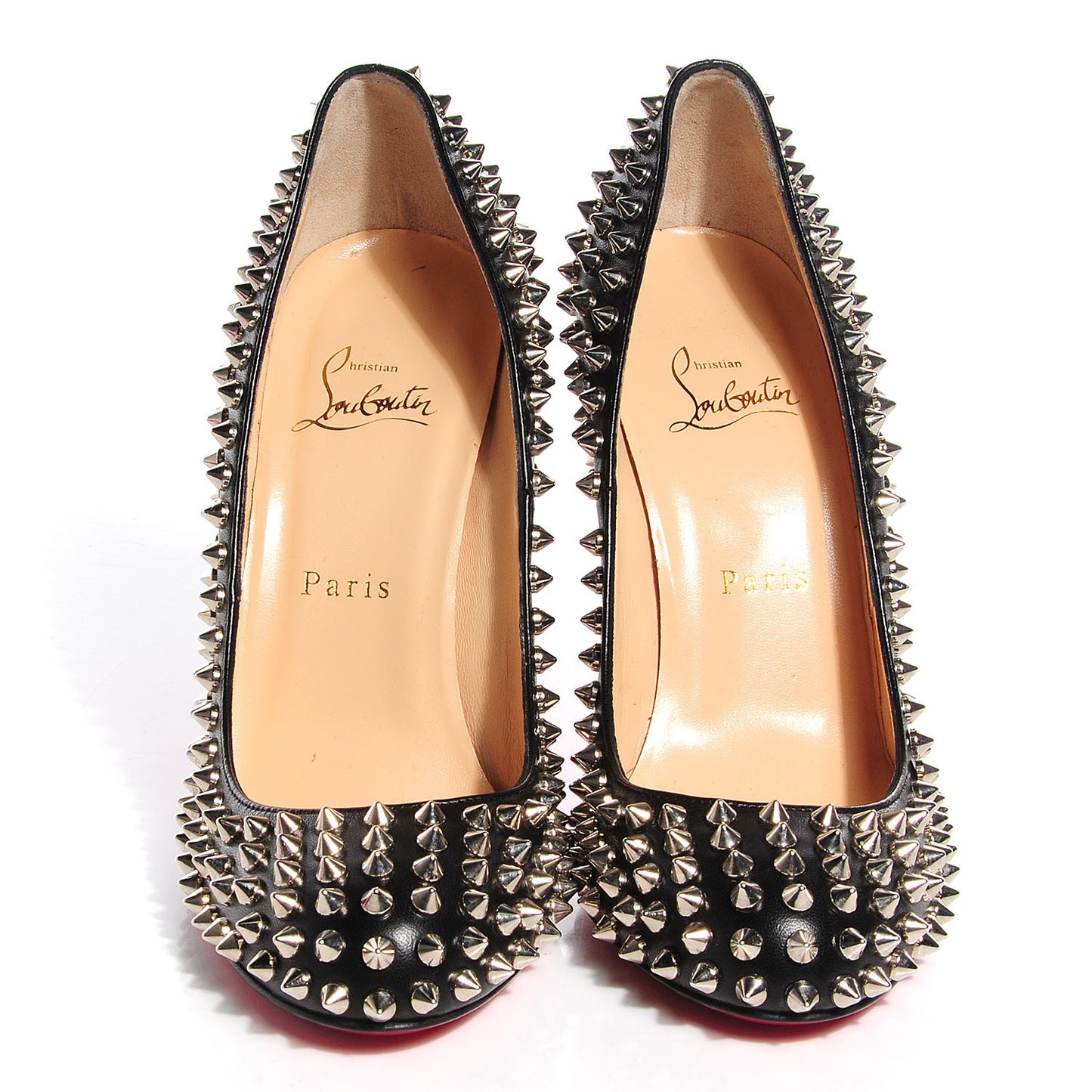 Nappa Fifi Spikes 100 Pumps 38.5 Black