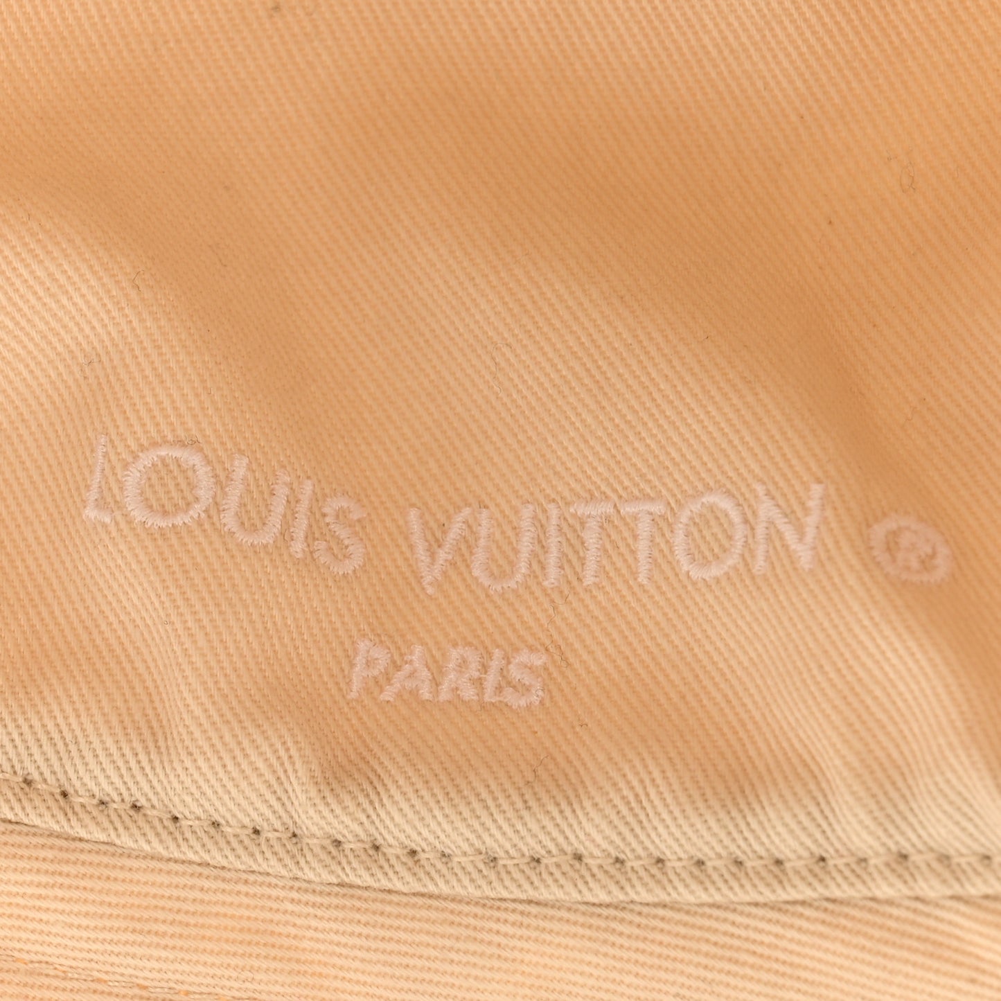 Monogram Cotton LVacation Reversible Hat M White