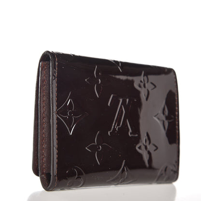 Louis Vuitton Vernis Business Card Holder Amarante 3 of 7