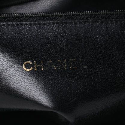 Chanel Lambskin CC Shoulder Bag Black 6 of 9
