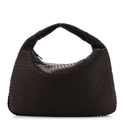 Bottega Veneta Nappa Intrecciato Large Veneta Hobo Ebano 1 of 10
