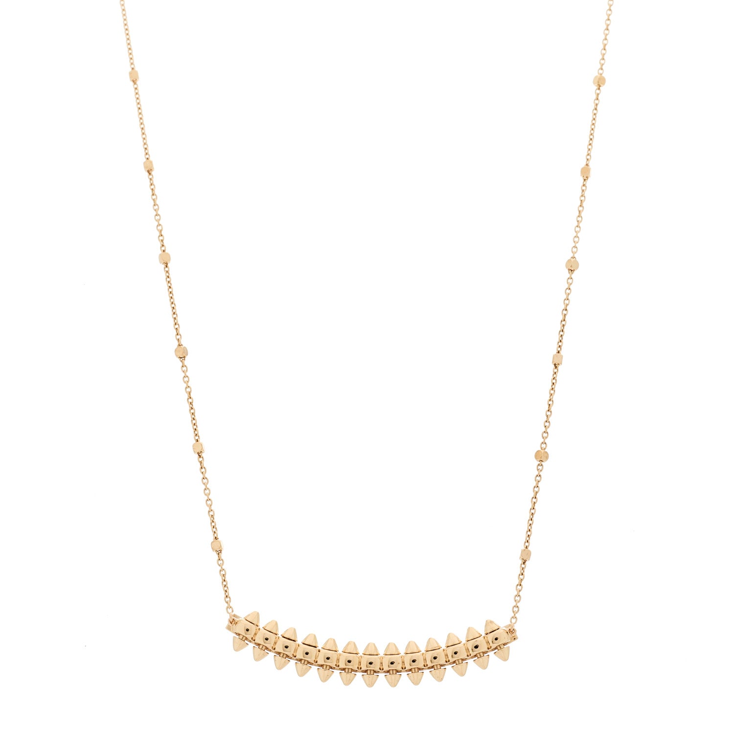 Cartier 18K Pink Gold Small Clash de Cartier Necklace 1 of 6
