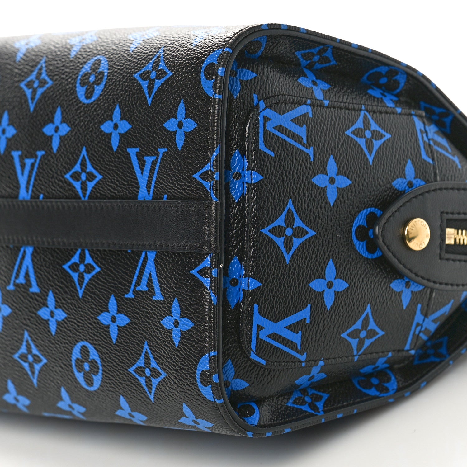 Louis Vuitton Colored Monogram Speedy Amazon PM Blue Black 8 of 8