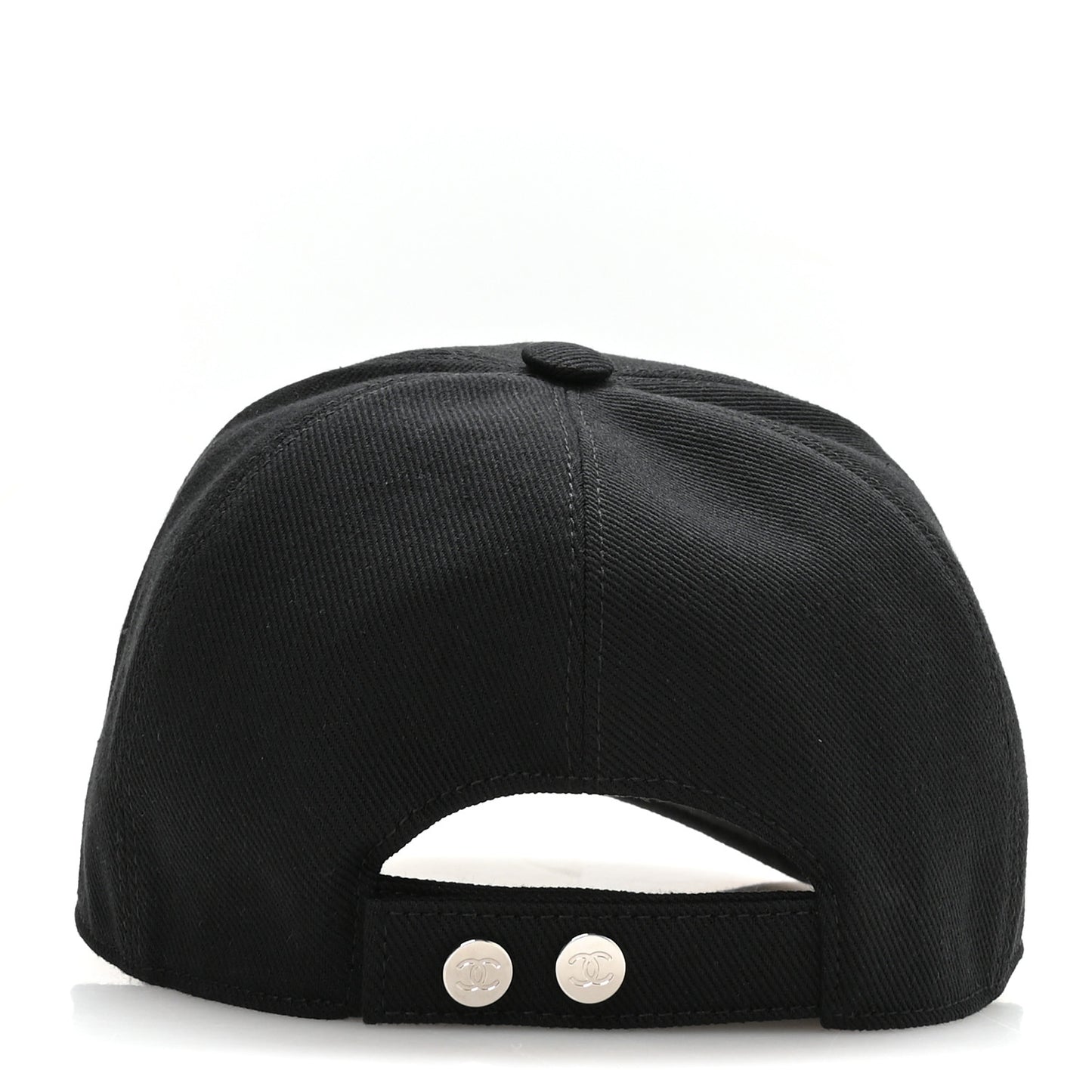 Cotton CC Cap Hat Black White