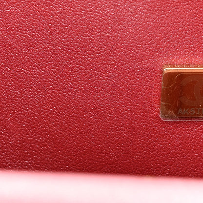 Chanel Iridescent Caviar Quilted Medium Double Flap Pink 6 of 8