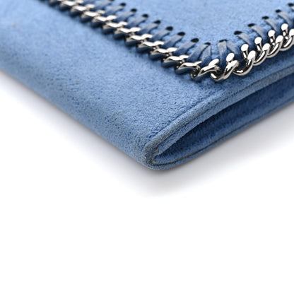 Stella McCartney Shaggy Deer Falabella Flap Wallet Blue 8 of 9