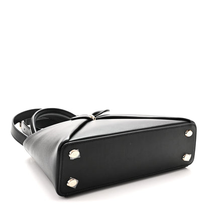 Christian Dior Shiny Smooth Calfskin Small Cigale Bag Black 4 of 9
