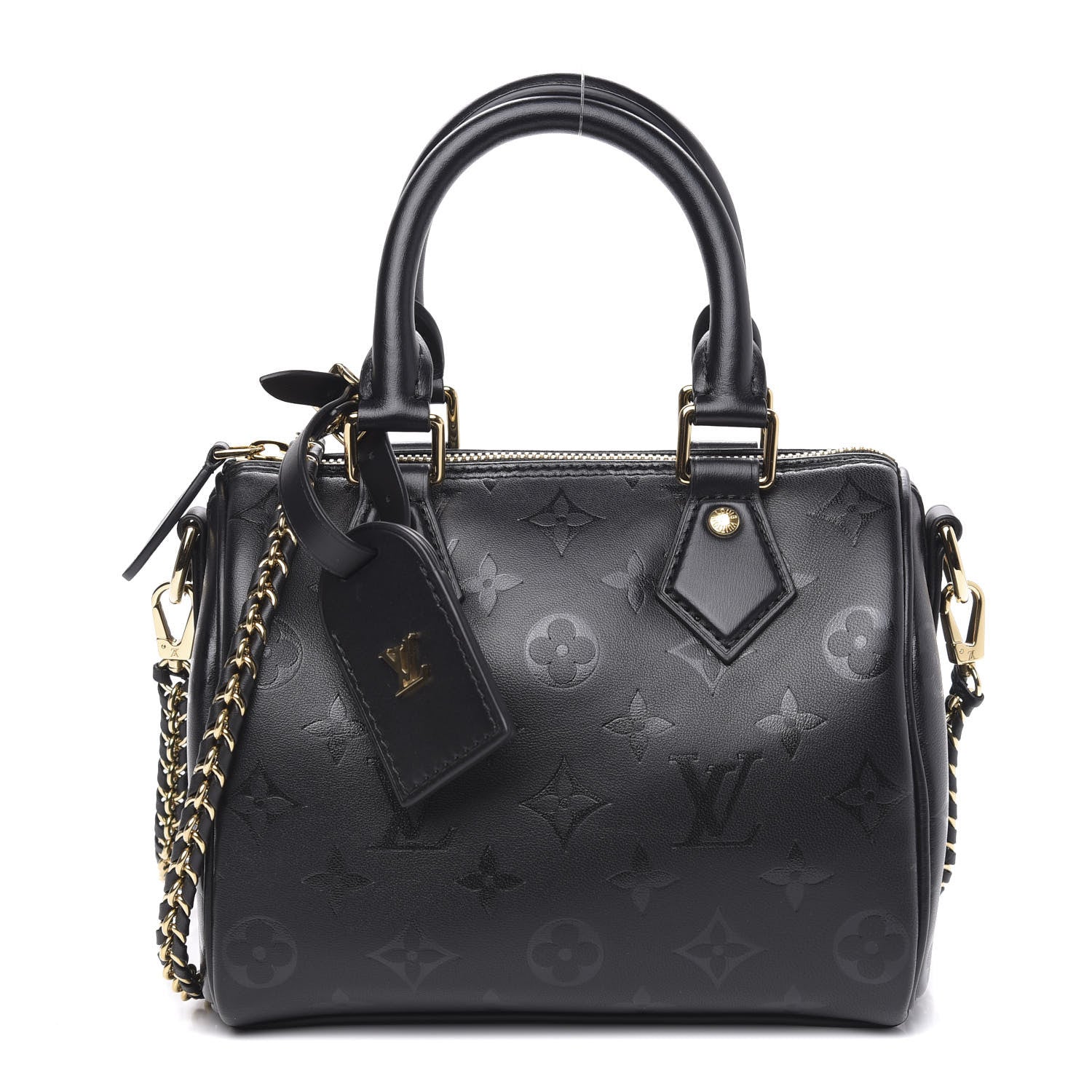 Louis Vuitton Monogram Ink Speedy BB Black 1 of 11
