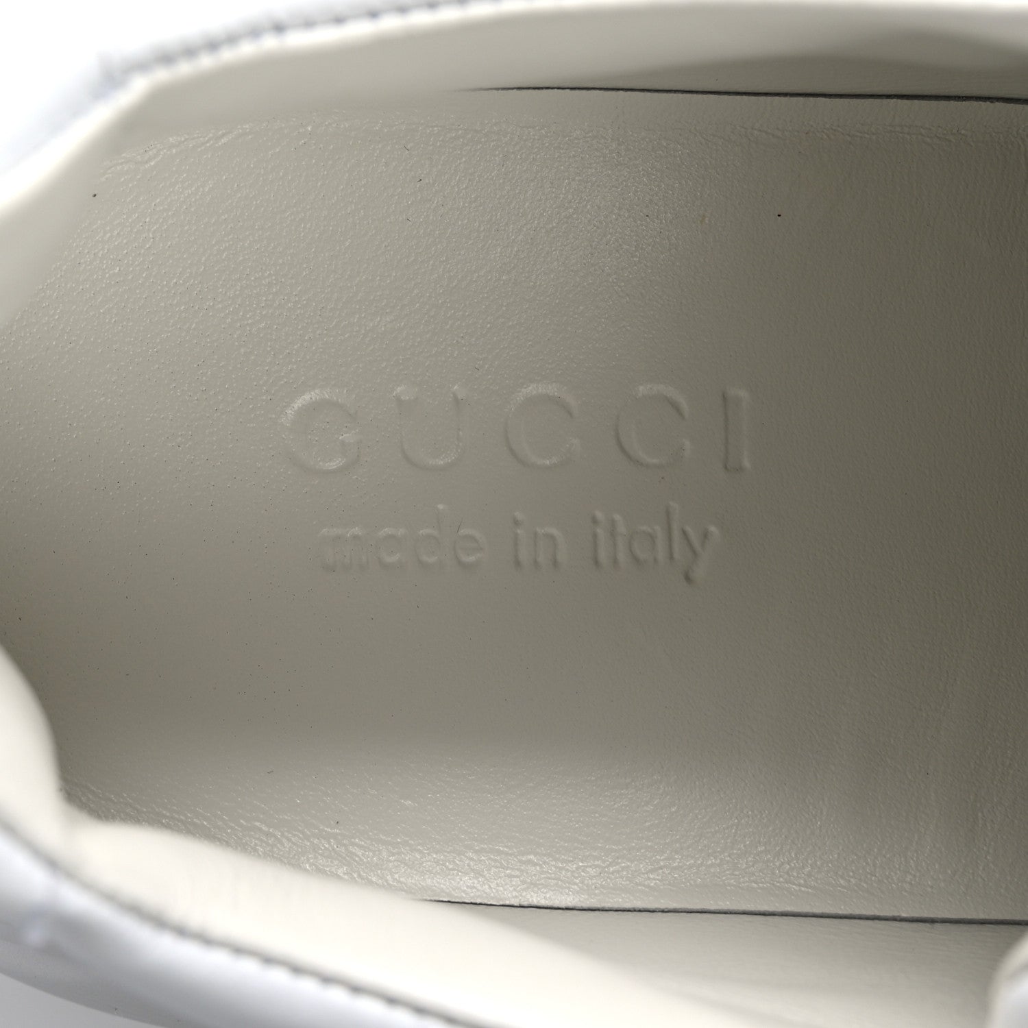 Gucci Apollo Calfskin Worldwide Mens Rhyton Sneakers 9 Great White 7 of 11