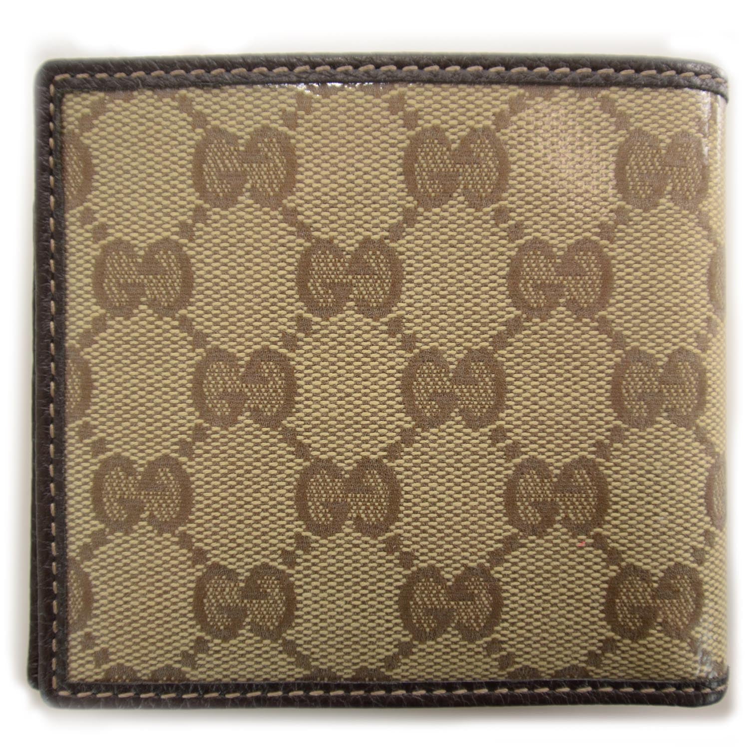 Gucci Mens Crystal Billfold Wallet Ebony 8 of 8