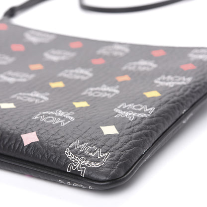 MCM Skyoptic Visetos Crossbody Pouch Spectrum Diamond Black 7 of 8