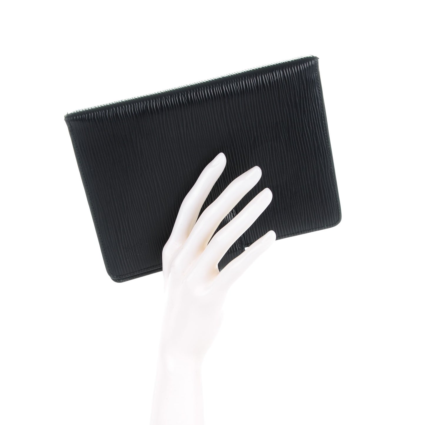 Epi Medium Ring Agenda Cover Black