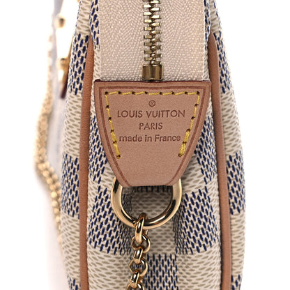 Louis Vuitton Damier Azur Eva Clutch 7 of 10