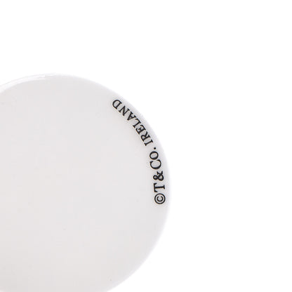 Tiffany White Bone Black Cord Notes Round Pendant Necklace 6 of 6